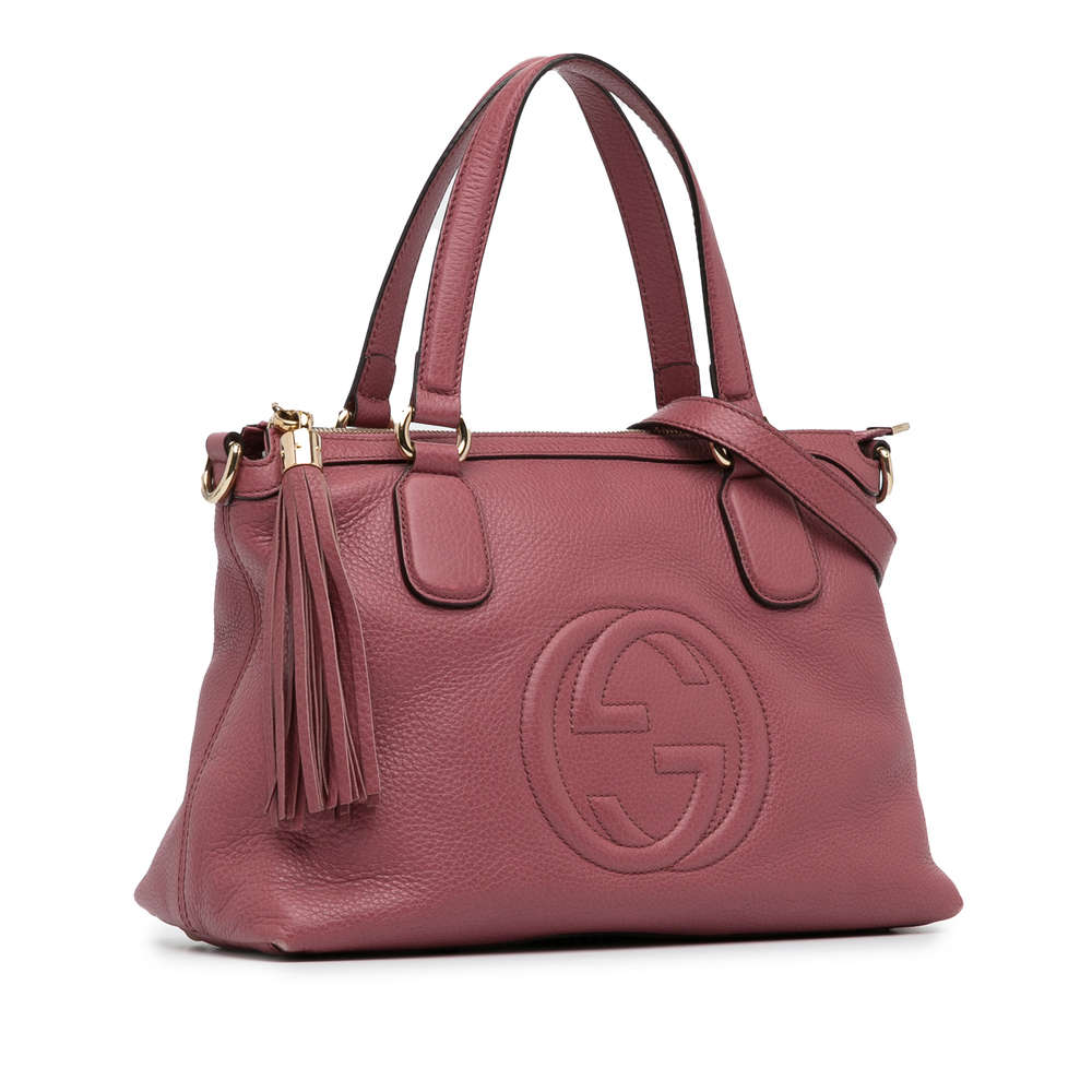 Pre-Loved Gucci Small Soho Working Satchel - Picture 2 of 12